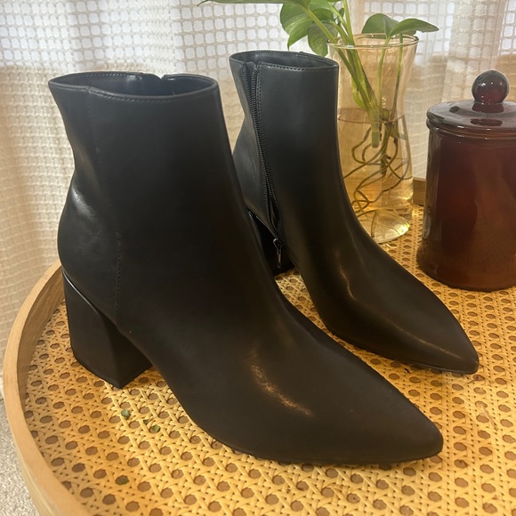 Madden Girl Shoes - Madden Girl Black Ankle Boots